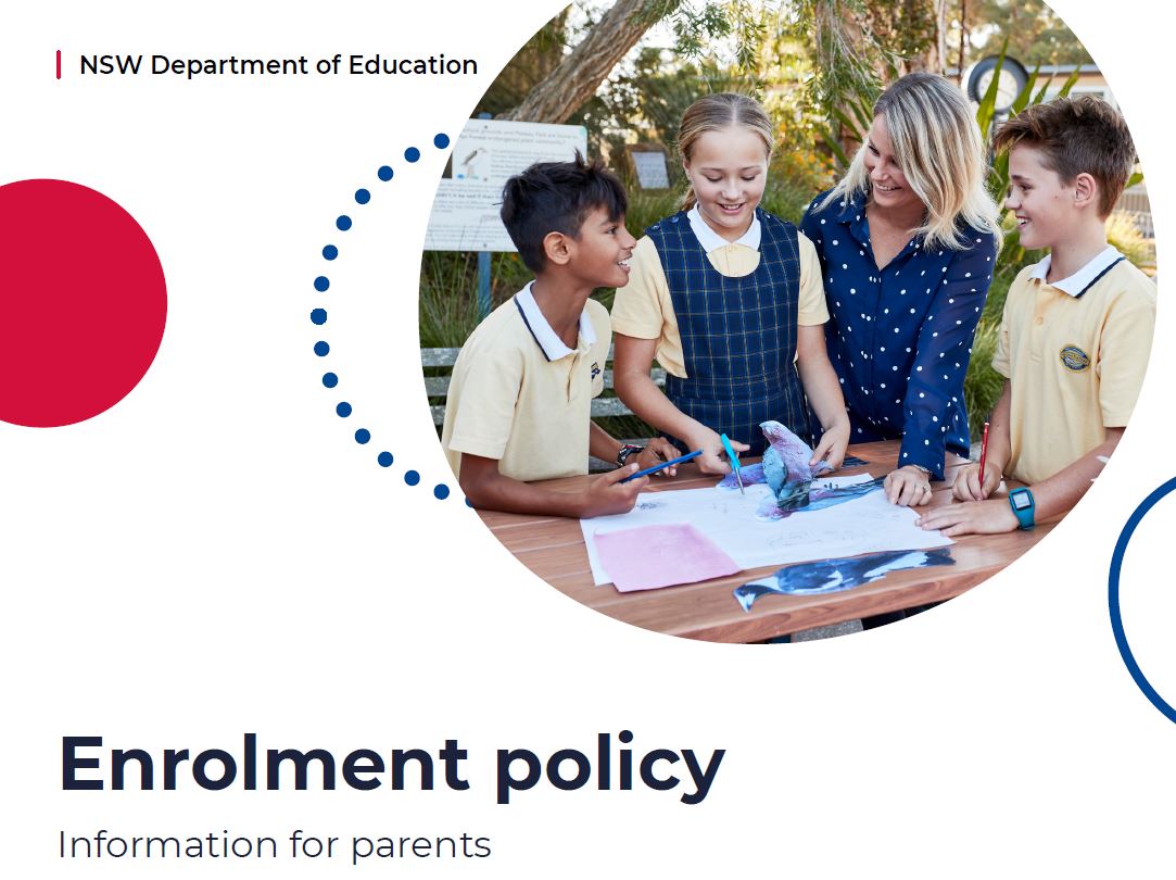 New NSW Department of Education Enrolment Policy Warrawee Public School